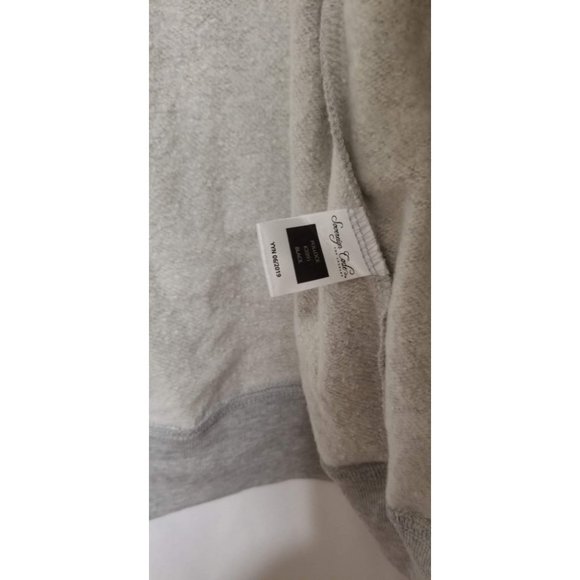 Mens Gray Hoodie Zip Front Hooded Sweatshirt New - Picture 9 of 11